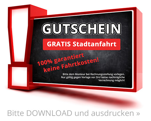 gutschein gratis stadtanfahrt